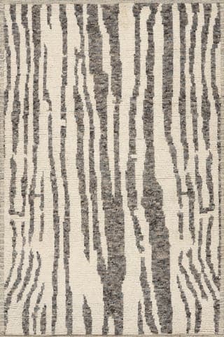 Zarina Modern Animal Print Rug | Dark Grey
