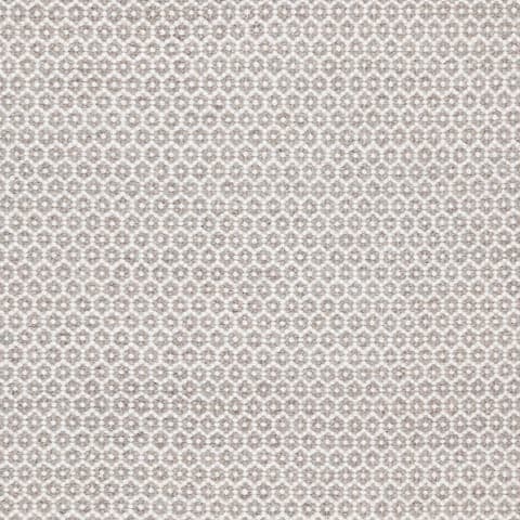Honeycomb Handwoven Wool Rug Swatch | Ivory/Grey