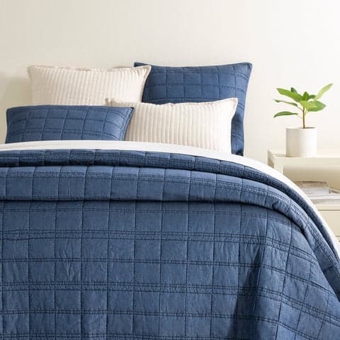 Atlas Quilt | Denim