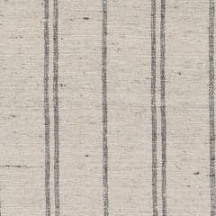 Arven Striped Handmade Cotton Rug Swatch | Grey