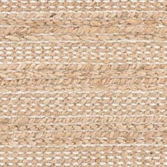 Simba Handwoven Jute Rug Swatch | Ivory