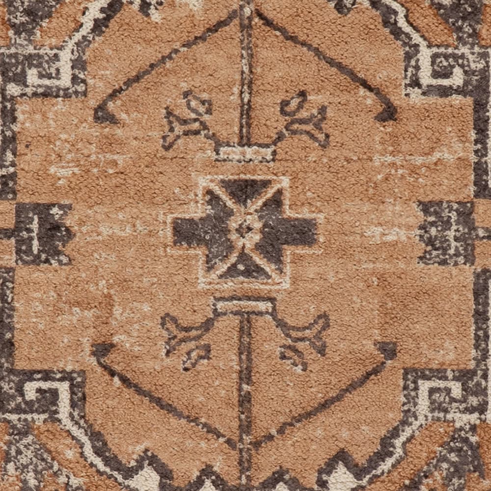 Ardin Vintage Handmade Cotton Rug Swatch | Brown – Rugs USA