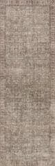 Isolated view of Rust Runner Fair Hills Antiqued Jute-Blend Rug, showcasing its design