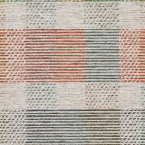 Picnic Machine Washable Rug Swatch | Multi