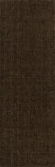 Isolated view of Brown Runner Crosby Solid Wool Rug by Nate Berkus, showcasing its design