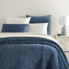 Parisienne Velvet Quilt | Slate