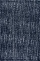 Vox Chevron Handmade Wool Rug | Navy
