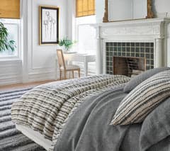 Lush Linen Sham | Black