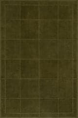 Sahar Solid Modern Wool Rug | Green