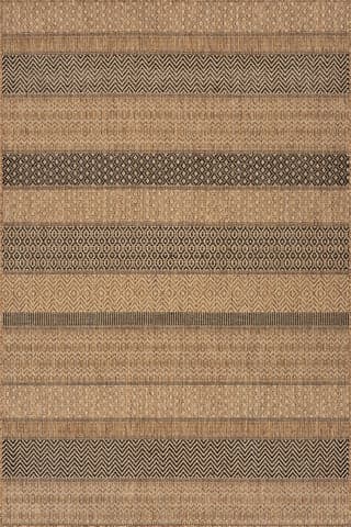Isolated view of Grey Rectangle Vielle Modern Abstract Indoor/Outdoor Rug, showcasing its design