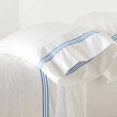 Trio Flat Sheet | French Blue