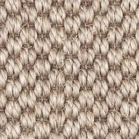 Corden Woven Sisal Custom Rug Swatch | Taupe