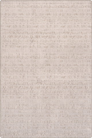 Isolated view of Grey Rectangle Tern Abstract Striped Custom Rug, showcasing its design