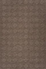 Isolated view of Brown Runner Nahla Modern Diamond Indoor/Outdoor Rug, showcasing its design