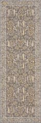 Isolated view of Grey Runner Caeslyn Traditional Floral Indoor/Outdoor Rug, showcasing its design