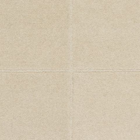 Isolated view of Ivory Swatch Sahar Solid Modern Wool, showcasing its design