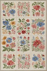 Solari Floral Indoor/Outdoor Rug | Multicolor