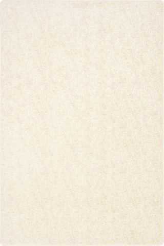 Isolated view of Cream Rectangle Plover Mottled Custom Rug, showcasing its design