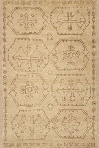 Yaria Traditional Vintage Rug | Beige