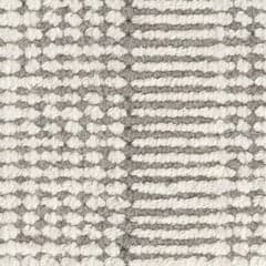 Raffa Woven Wool Custom With Attached Rug Pad Rug Swatch | Grey