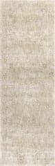 Isolated view of Light Beige Runner Brylee Vintage Rug, showcasing its design