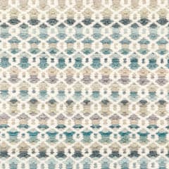 Poppy Handwoven Wool Rug Swatch | Blue
