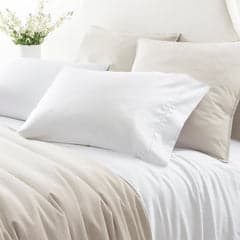 Duchess Sateen Flat Sheet | White