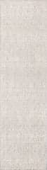 Isolated view of Grey Runner Birdseye Striped Indoor/Outdoor Rug, showcasing its design