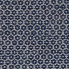Honeycomb Handwoven Wool Custom Rug Swatch | Indigo/Grey
