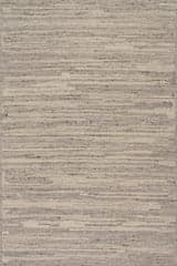 Isolated view of Grey Rectangle Dunecrest Wool Rug, showcasing its design
