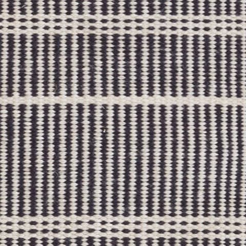 Samson Handwoven Indoor/Outdoor Rug by Bunny Williams Swatch | Black