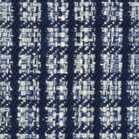 Coco Handwoven Indoor/Outdoor Custom Rug Swatch | Blue