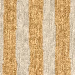 Silas Stripe Hand Micro Hooked Wool Rug Swatch | Gold