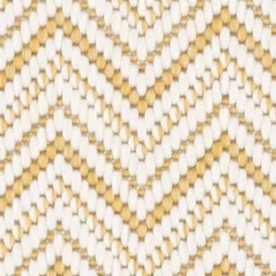 Happy Chevron Woven Indoor/Outdoor Custom Rug Swatch | Gold