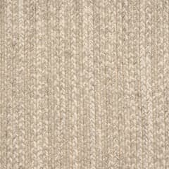 Onyssia Textured Modern Custom Rug | Grey Linen