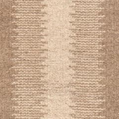 Ronan Ikat Handwoven Wool Rug Swatch | Natural