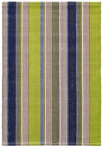Marina Stripe Handwoven Indoor/Outdoor Rug | Multi