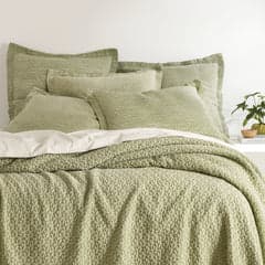 Hawley Matelasse Coverlet | Sage