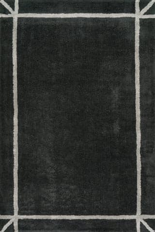 Sivra Bordered Rug | Blue