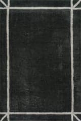 Sivra Bordered Rug | Blue