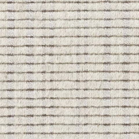 Warren Ticking Woven Wool Custom Rug Swatch | Silver