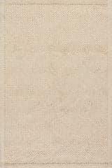 Thale Textured Handmade Jute Rug | Bleach