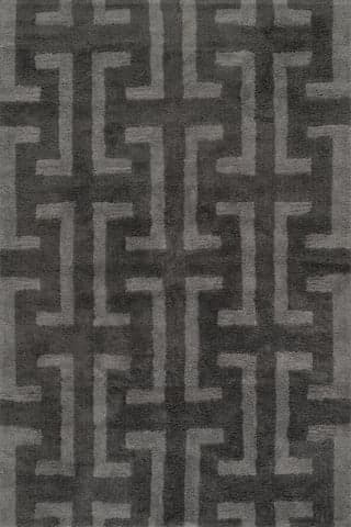 Camelle Modern Geometric Rug | Grey