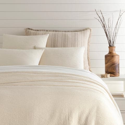 Capitola Duvet Cover | Ivory