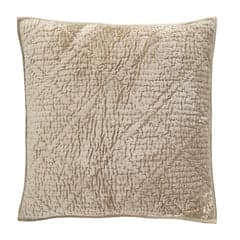 Parisienne Velvet Quilted Sham | Topaz