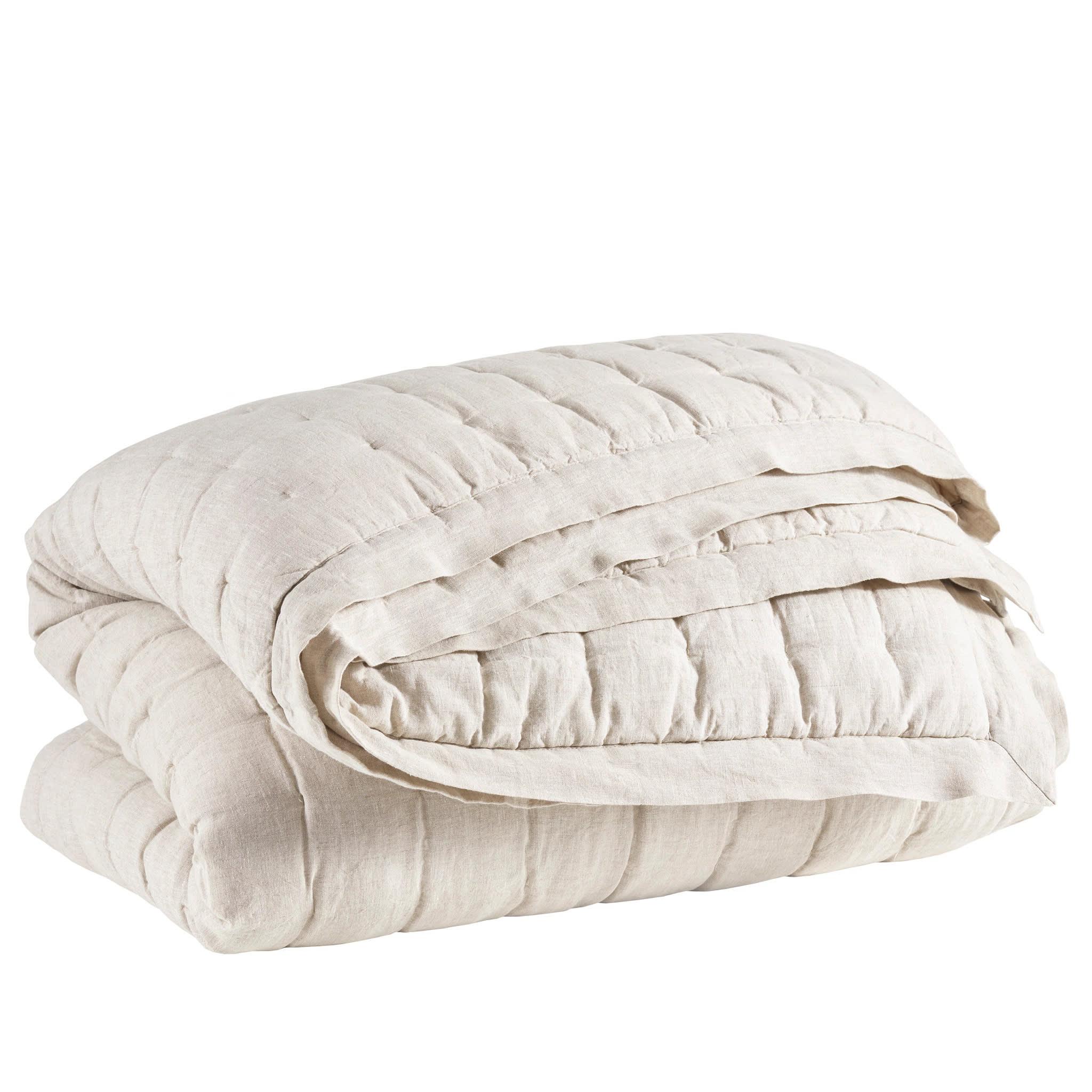 Lush Linen Puff | Natural – Rugs USA