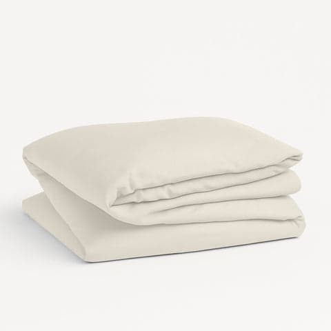Organic Cotton Duvet Cover | Ivory