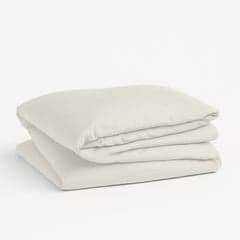 Organic Cotton Duvet Cover | Ivory