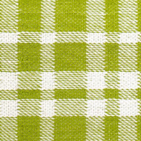 Tattersall Handwoven Indoor/Outdoor Rug Swatch | Sprout