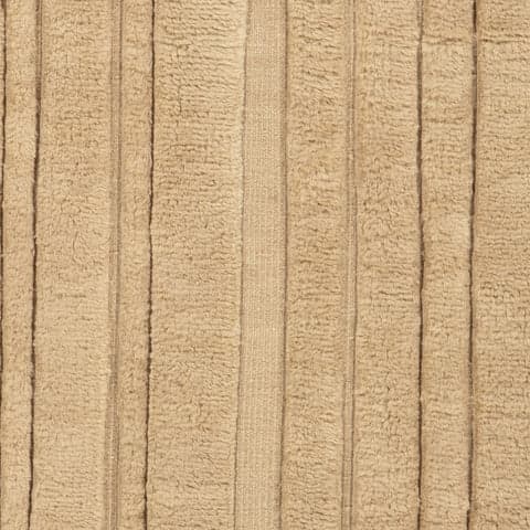 Slione Bohemian Striped Rug Swatch | Beige